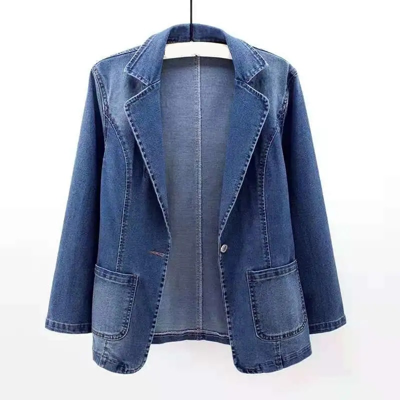 Serine™ | Blazer en Jean Élégant