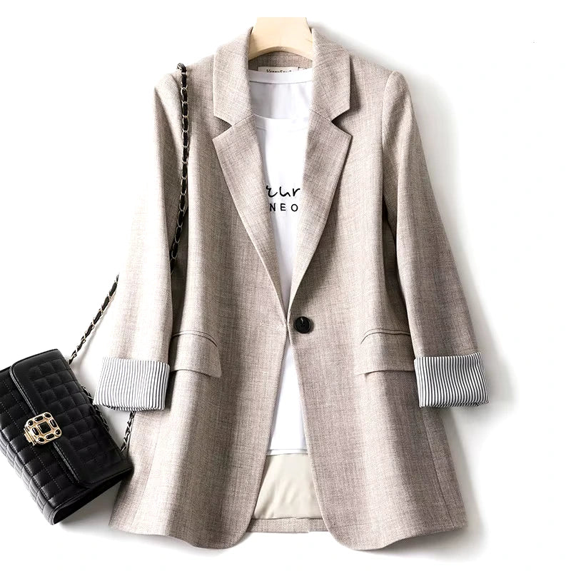 Gone™ | Blazer Minimaliste en coton