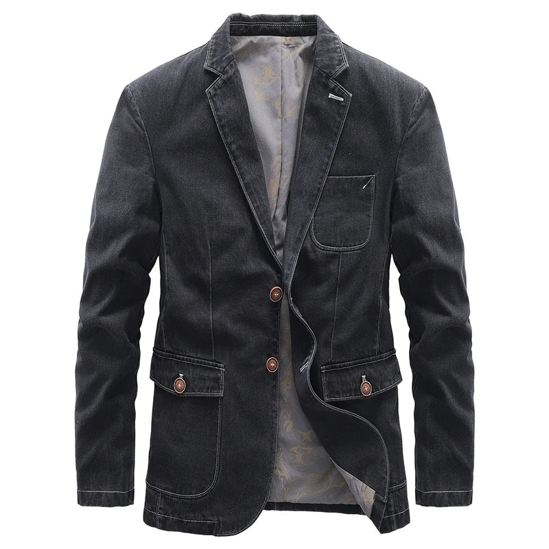 Medeia™ | Veste en Denim Sophistiquée