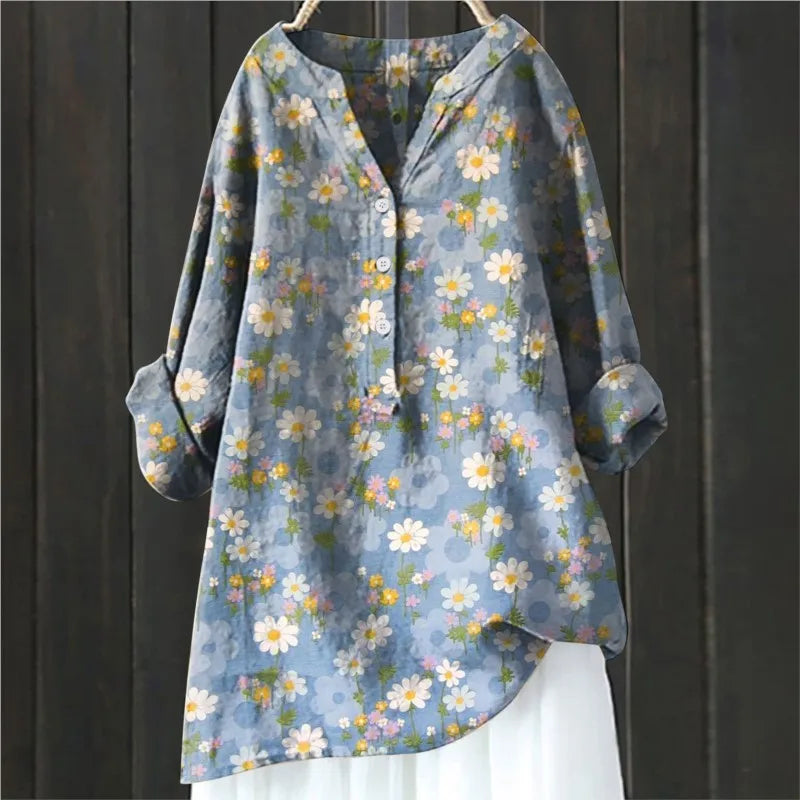 Juli™ | Élégante Blouse Florale
