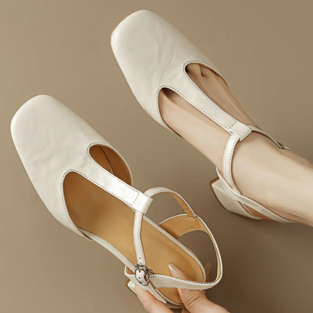Beatrix™ | Sandales Élégantes en Cuir