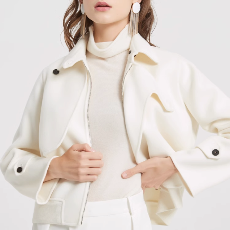Samila™ | Veste Élégante en Laine