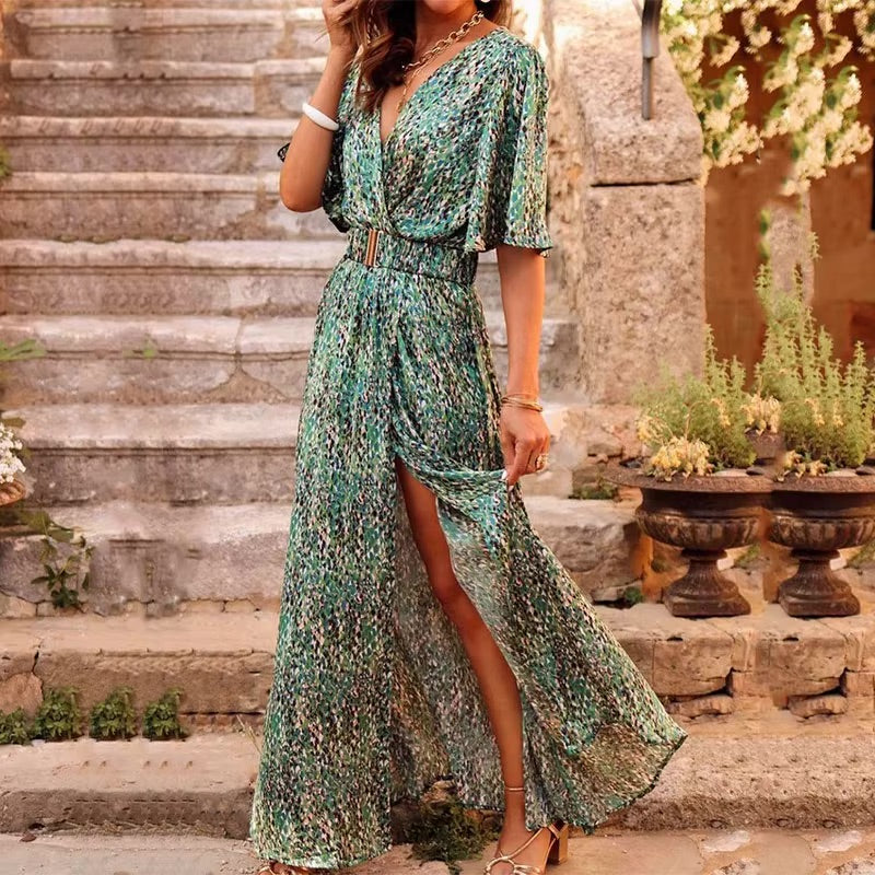 Sabrina™ | Robe Longue Bohème Élégante