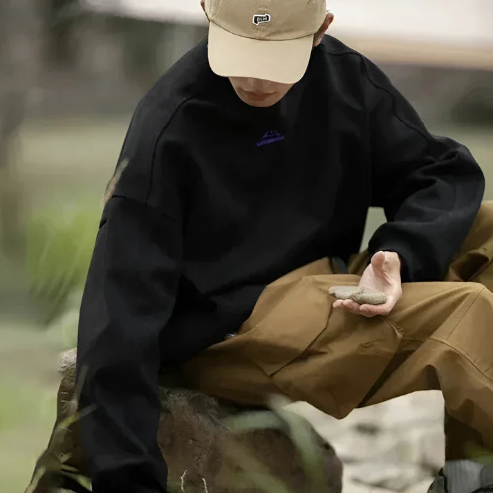 Mobin™ | Sweat-shirt Oversize en Daim