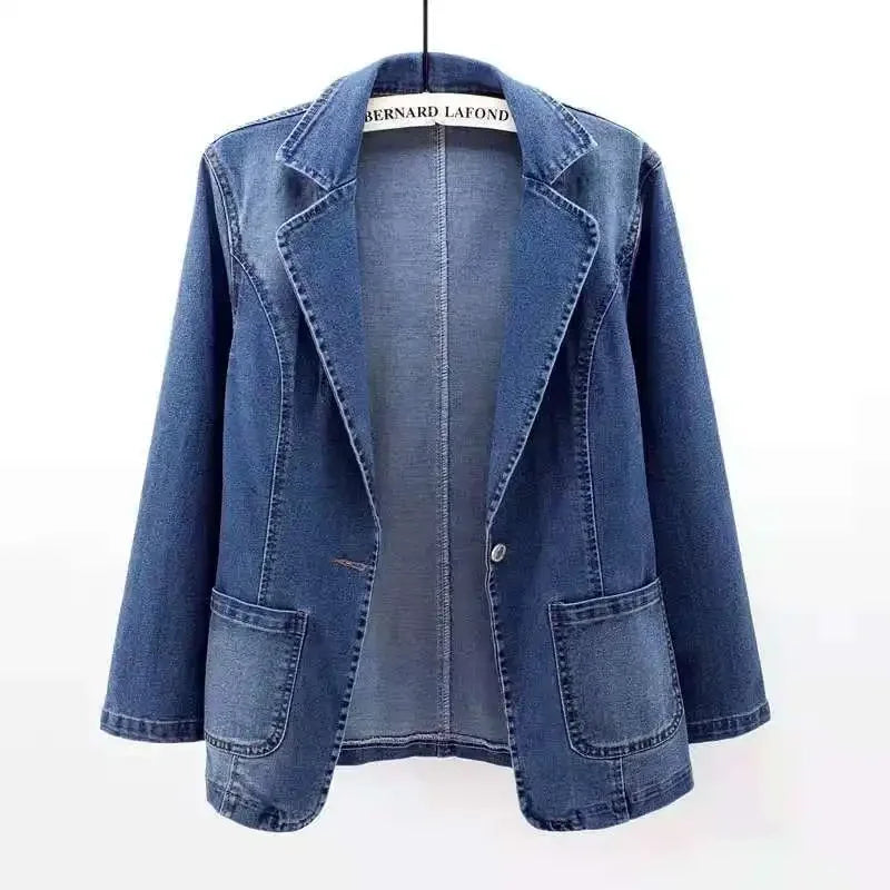 Veline™ | Veste en Denim Chic