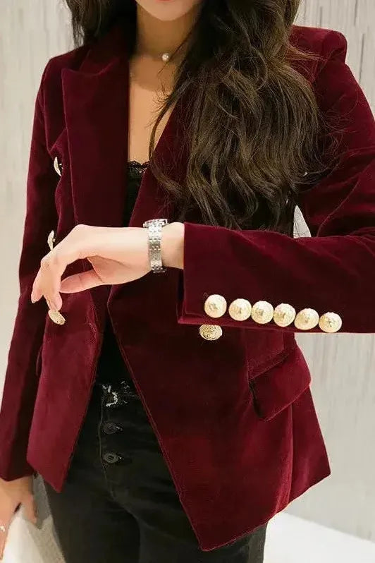 Nola™ | Blazer Élégant en Velours