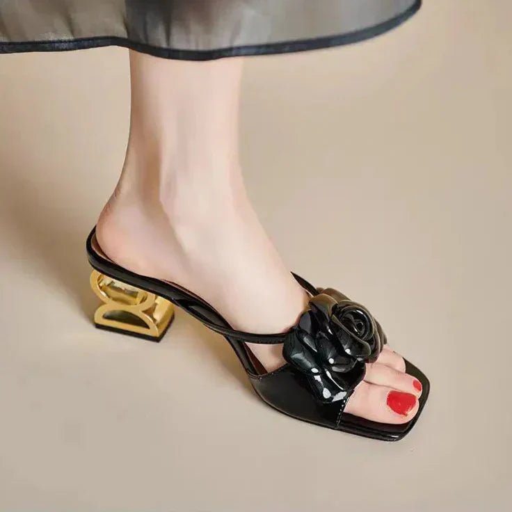 Dera™ | Sandales Élégantes à Fleurs