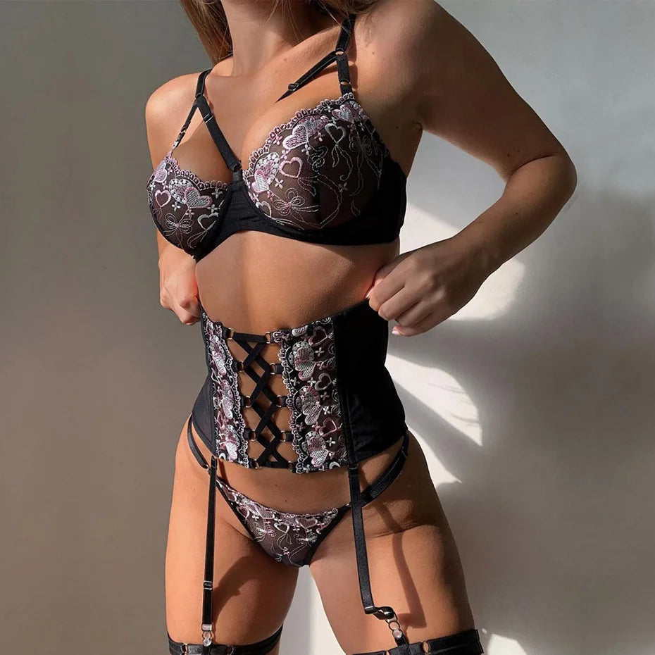 Layla™ | Ensemble de Lingerie Élégante