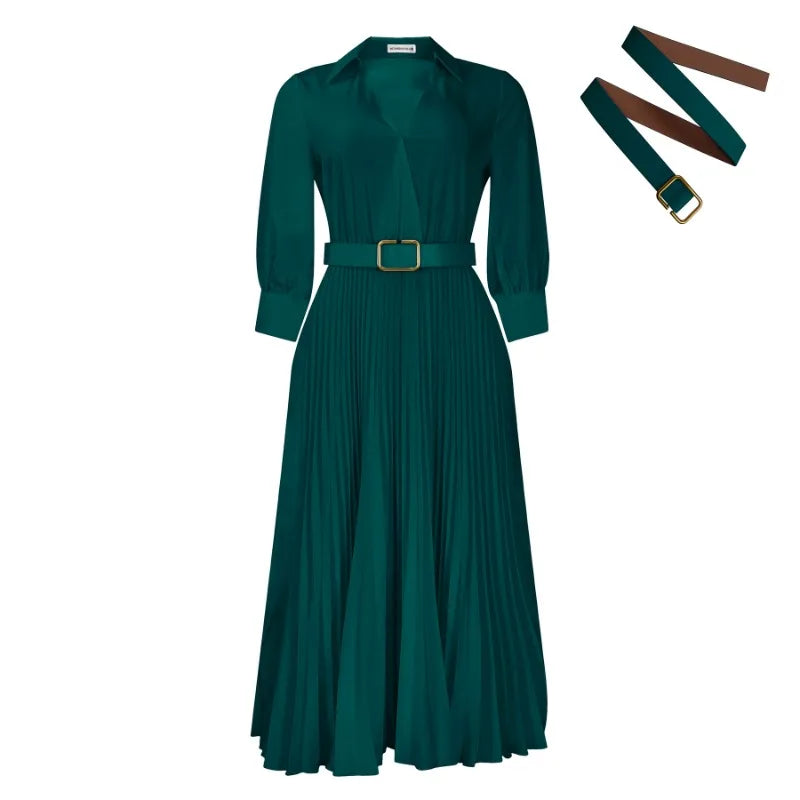Thérèse™ | Robe Plissée Élégante