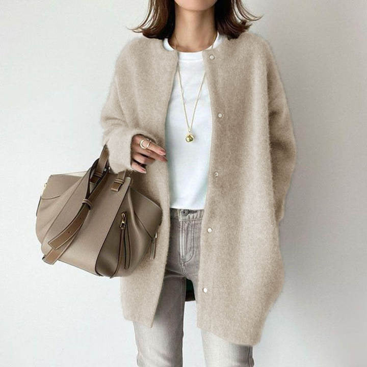 Safia™ | Cardigan Élégant en Laine