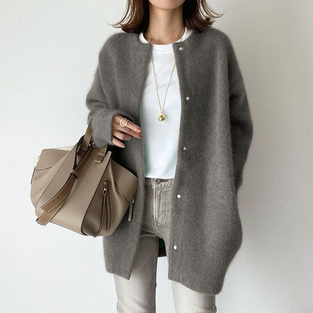 Safia™ | Cardigan Élégant en Laine