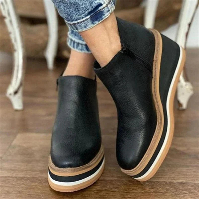 Danise™ | Bottines Plateau Élégantes