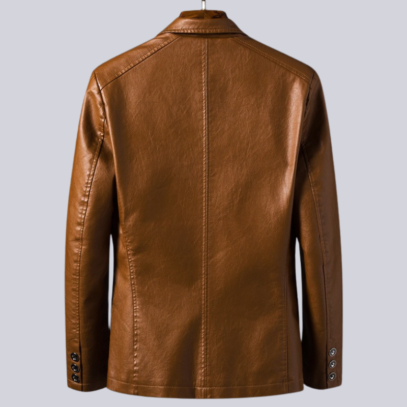 Crépuscule™ | Veste en Cuir Élégante