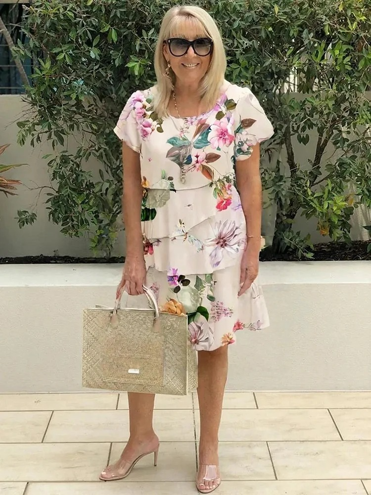 Emil™ | Robe Maxi Élégante en Fleur
