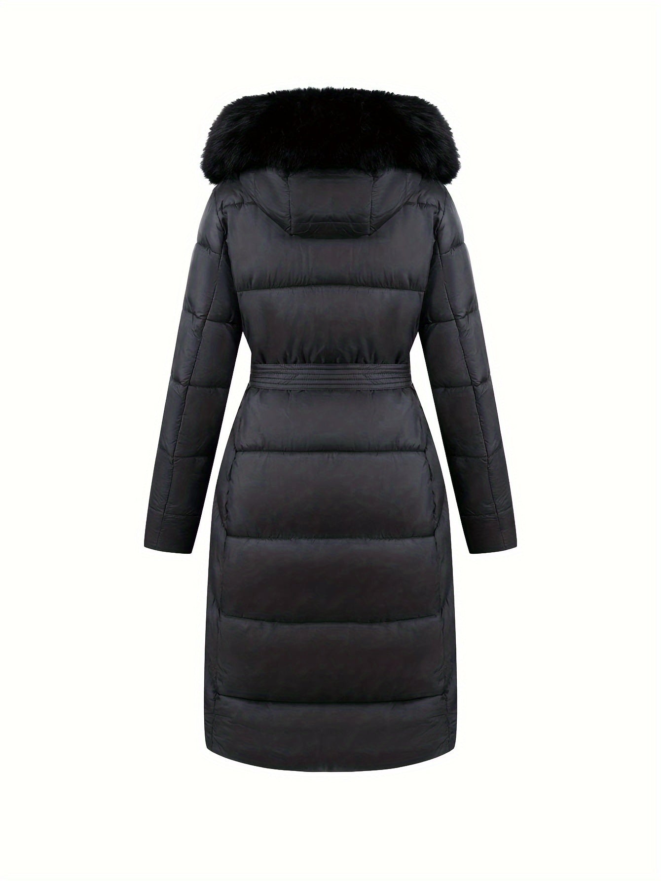 Mara™ | Manteau Élégant Mi-Long avec Capuche