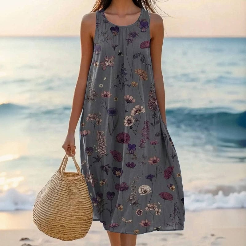 Harlow™ | Robe de Plage Élégante en Coton