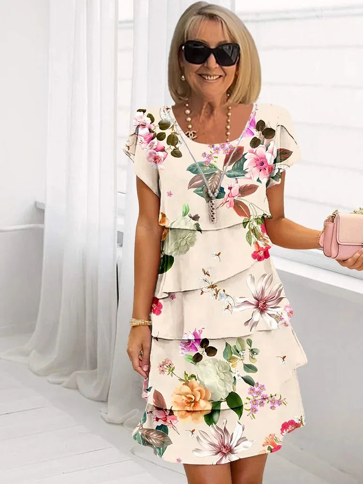 Emil™ | Robe Maxi Élégante en Fleur