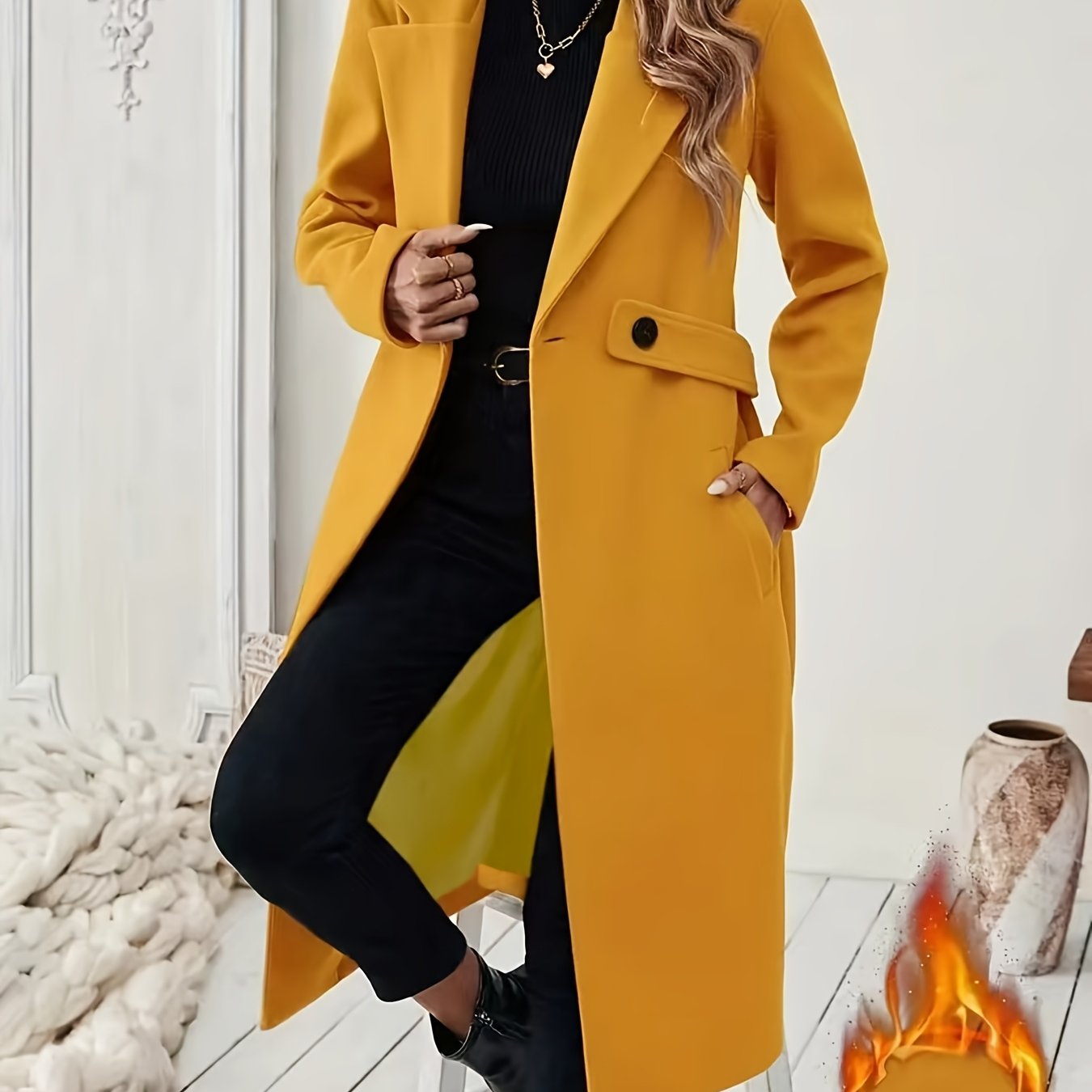 Mery™ | Manteau Long Élégant et Mince