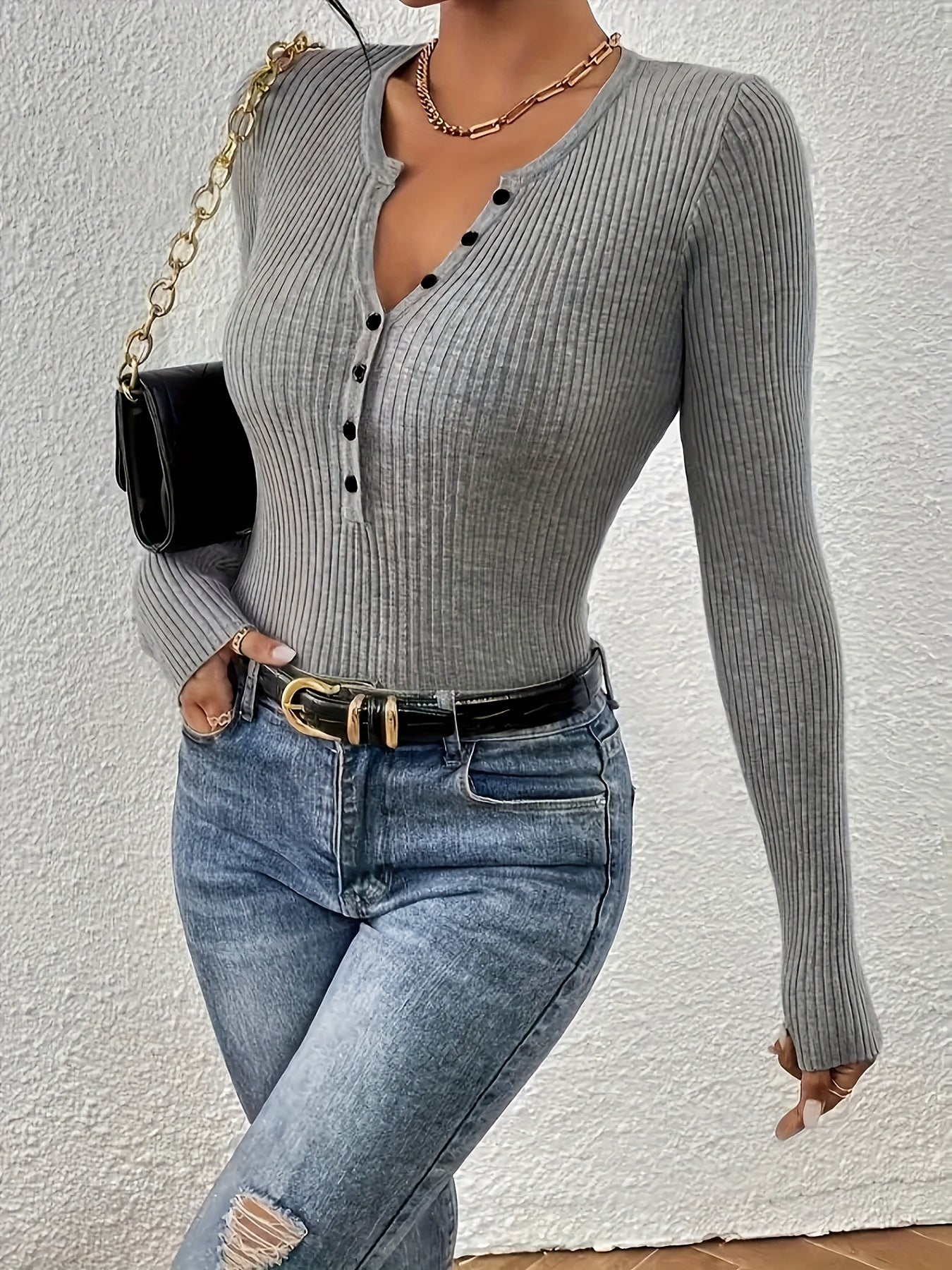Donatella™ | Cardigan Élégant à Manches Longues
