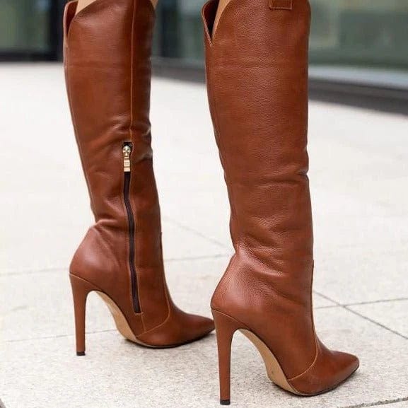 Hélène™ | Bottes Élégantes à Talon Haut