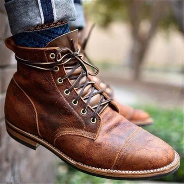 Dennis™ | Bottines Premium en Cuir