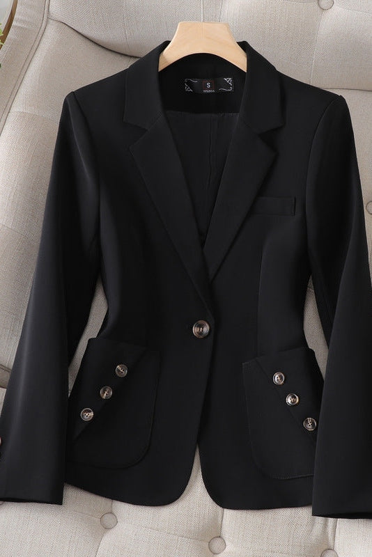 Cassella™ | Blazer Élégant et Structuré
