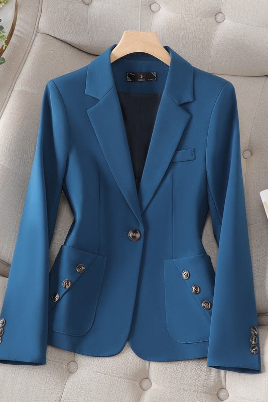 Cassella™ | Blazer Élégant et Structuré