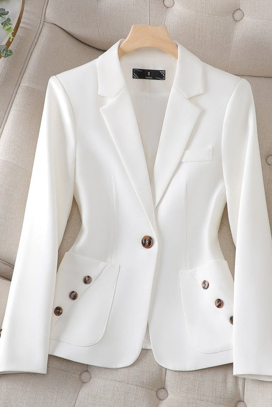 Cassella™ | Blazer Élégant et Structuré