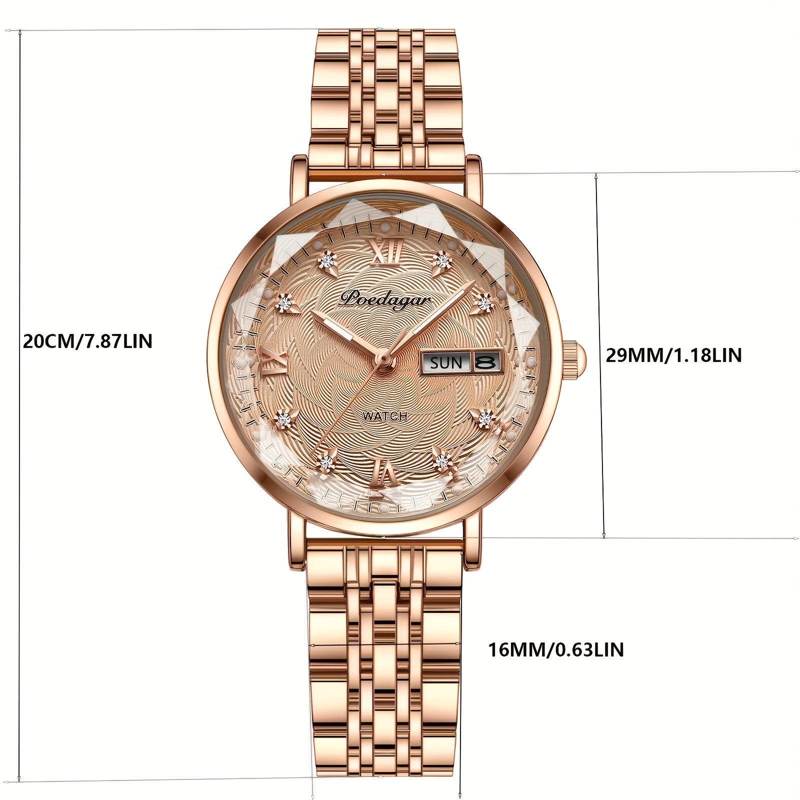Élise™ | Montre à Quartz Élégante pour Femmes