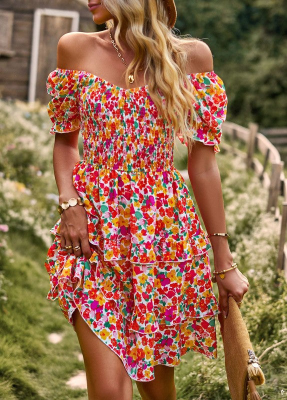 Bellemont™ | Robe à pétales et volants