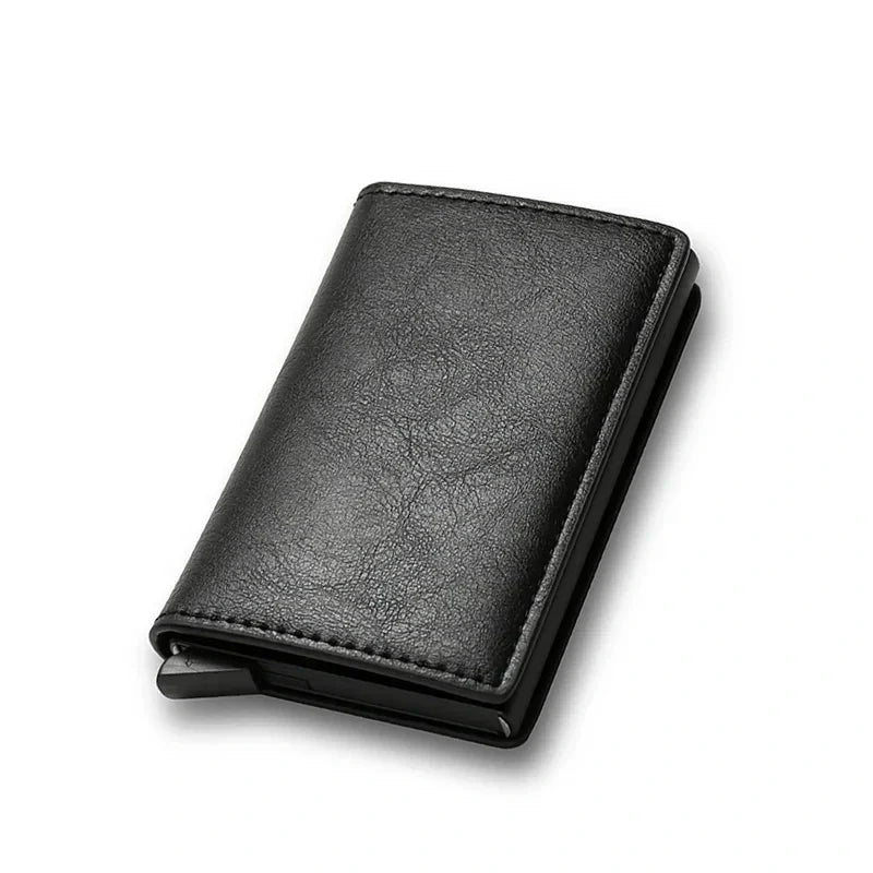 Porte-cartes élégant en cuir avec Protection RFID