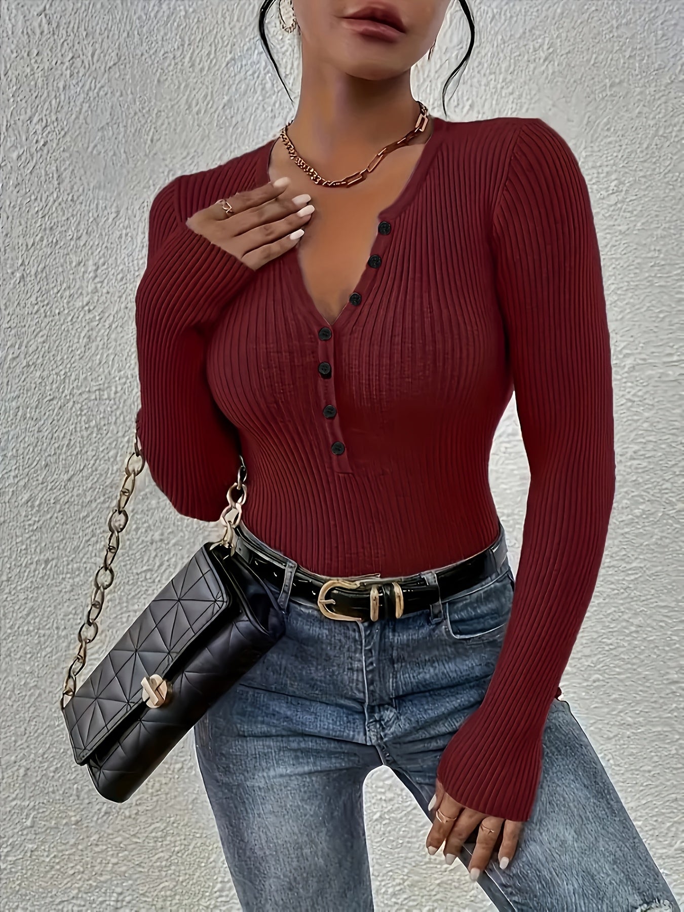 Donatella™ | Cardigan Élégant à Manches Longues