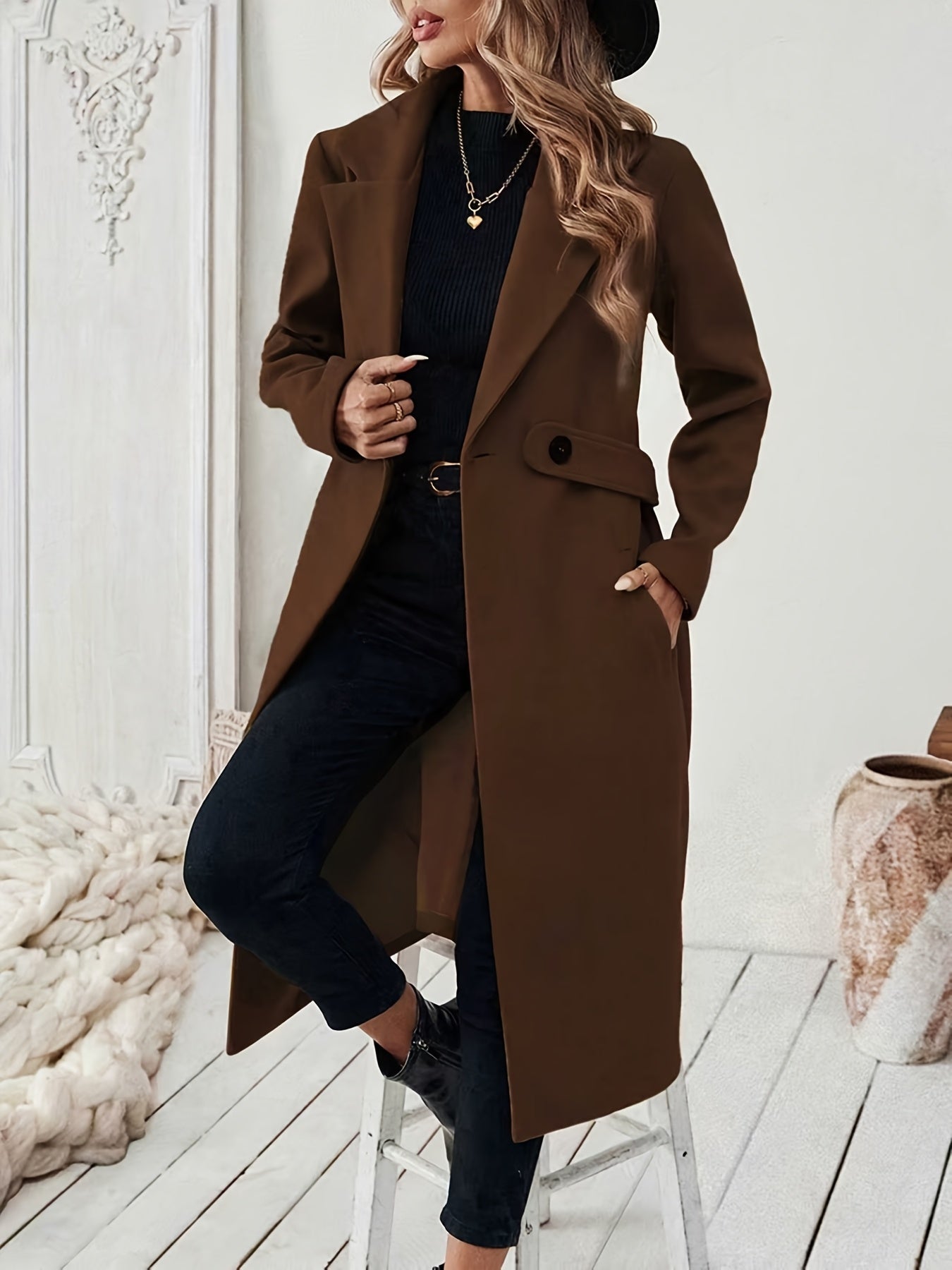 Mery™ | Manteau Long Élégant et Mince