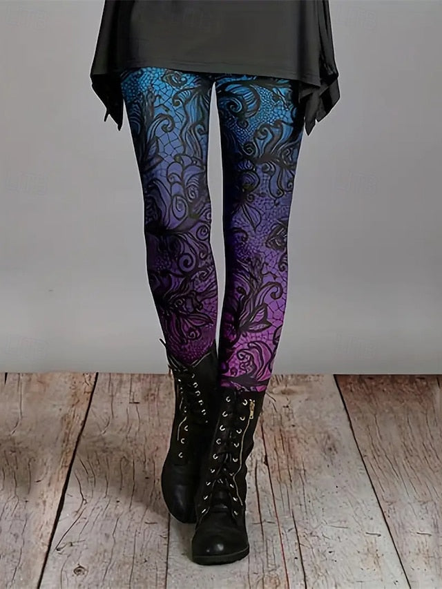 Henari4™ | Leggings Floral Taille Haute Élastique