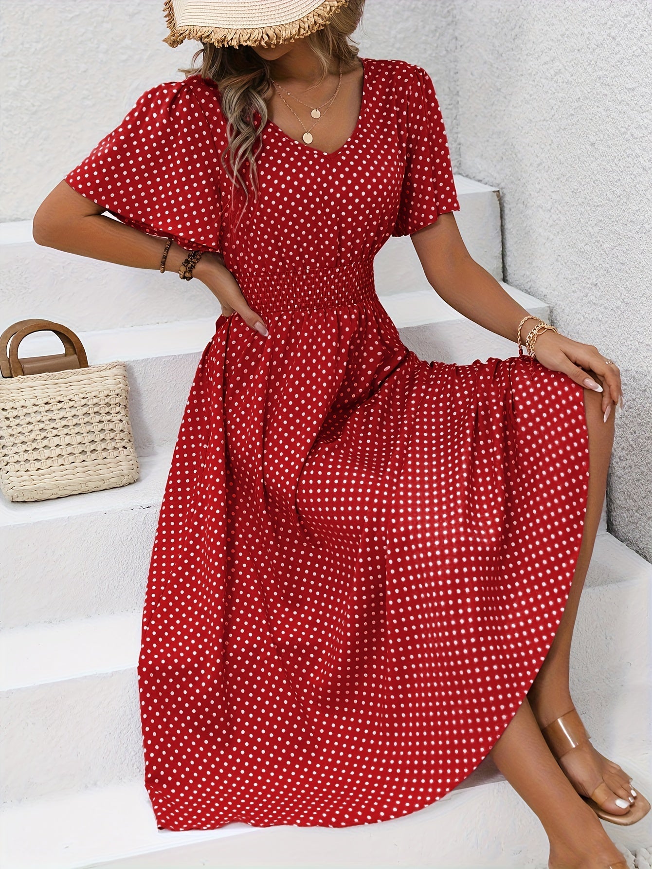Maev™ | Robe midi élégante et confortable