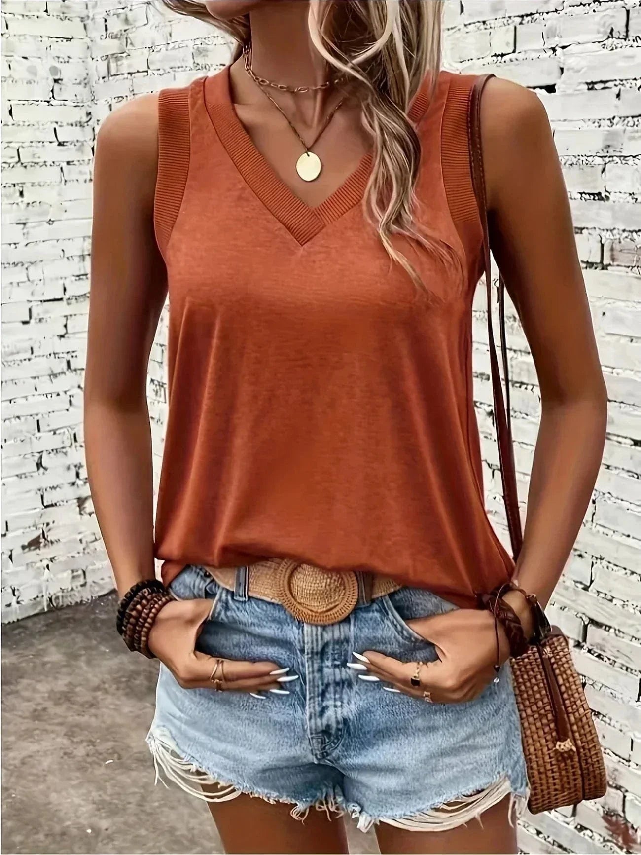 Esme™ | Top Élégant en Coton
