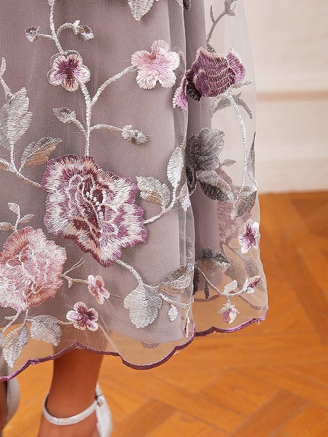 Leste™ | Robe Cocktail Élégante à Longueur Thé