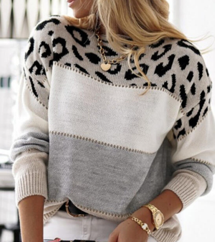 Lela™ | Pull Élégant à Motif Léopard | 1 acheté = 1 offert