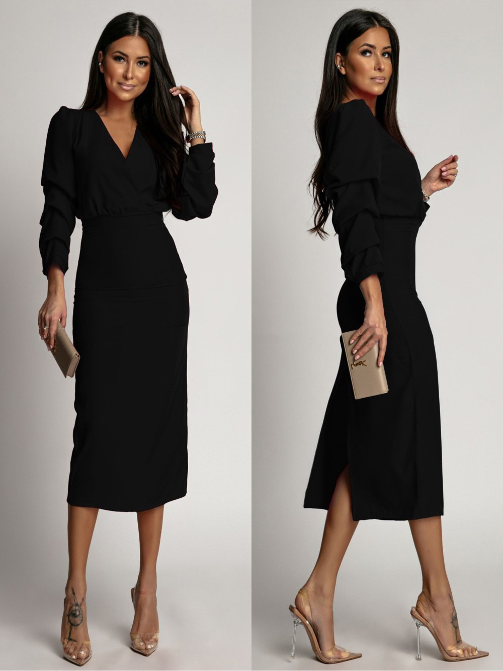 Emeraude™ | Robe Sophistiquée Midi