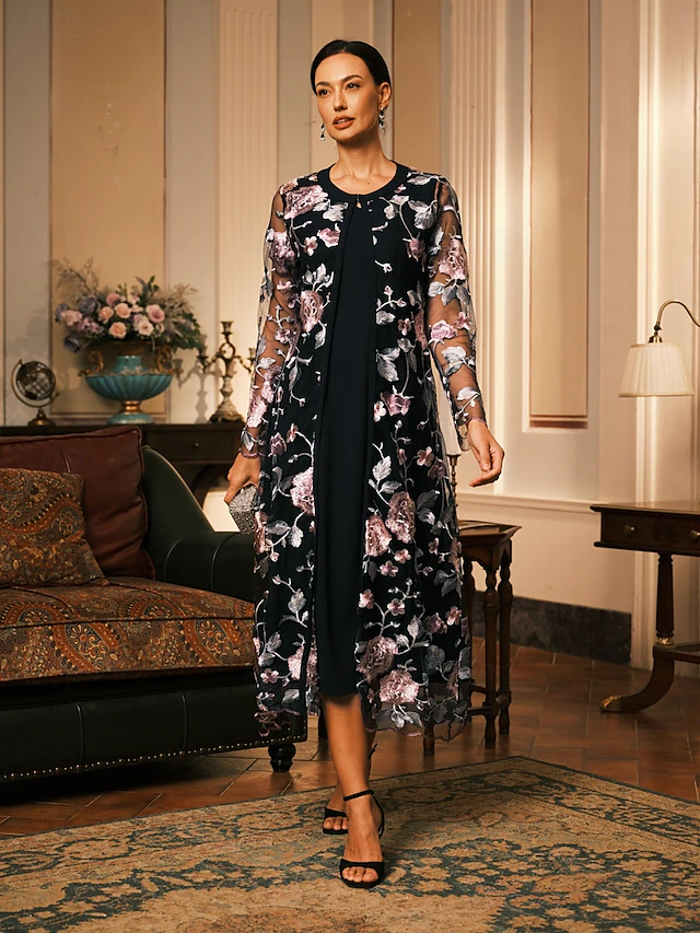 Leste™ | Robe Cocktail Élégante à Longueur Thé