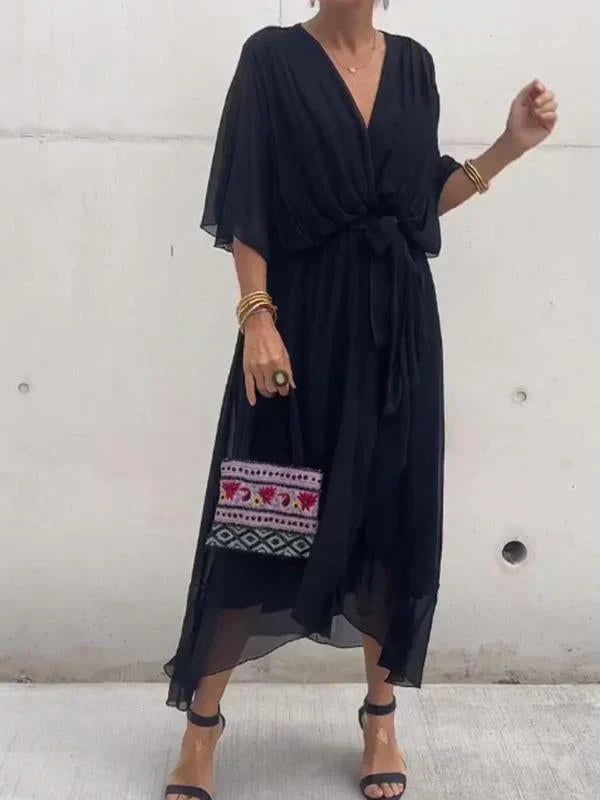 Monica™ | Robe élégante en Mousseline