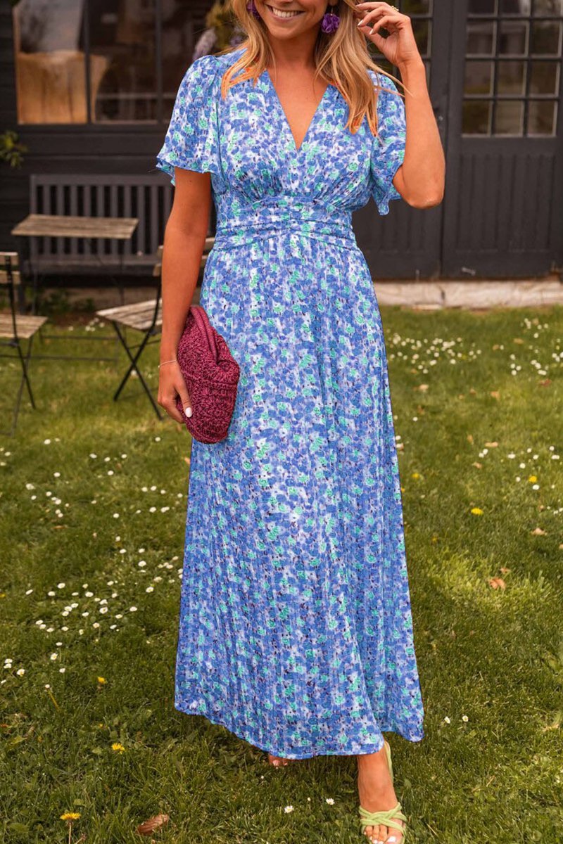 Lorelei™ | Robe Longue Fleurie Élégante