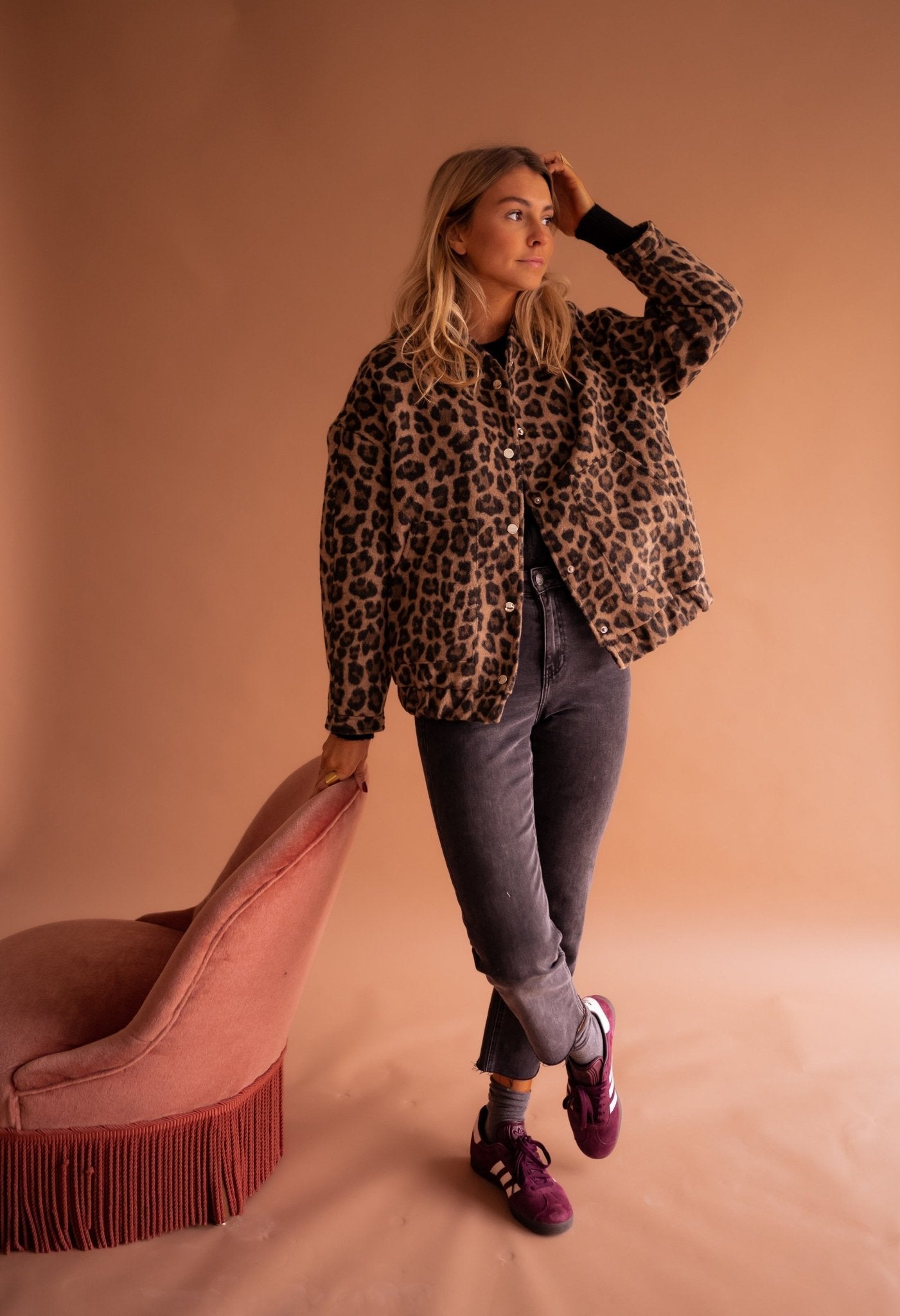Sofie™ | Veste Léopard Élégante et Confortable