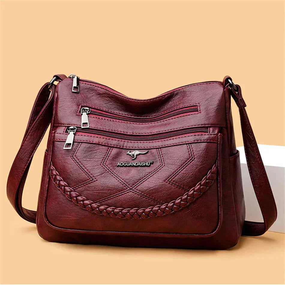 Elara™ | Sac en Cuir Élégant et Pratique