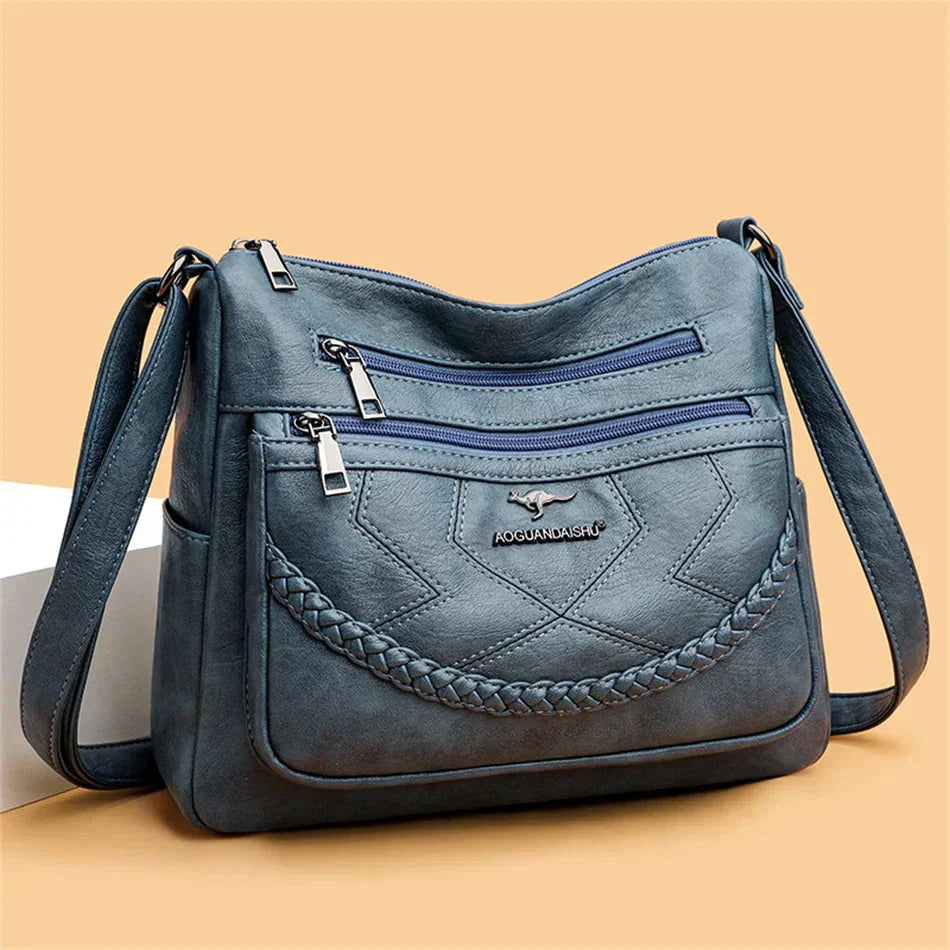 Elara™ | Sac en Cuir Élégant et Pratique