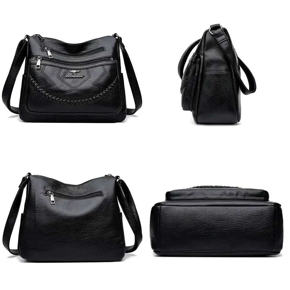 Elara™ | Sac en Cuir Élégant et Pratique