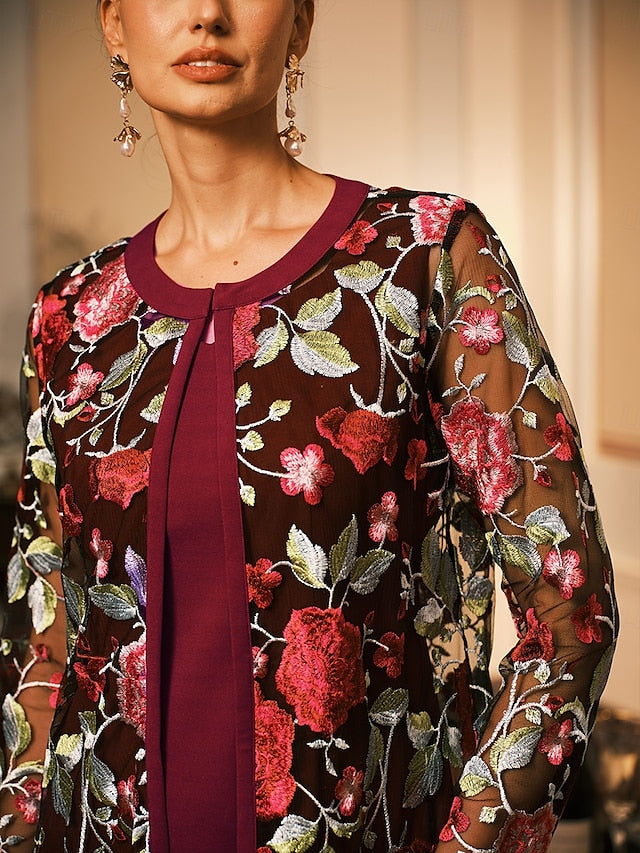 Leste™ | Robe Cocktail Élégante à Longueur Thé