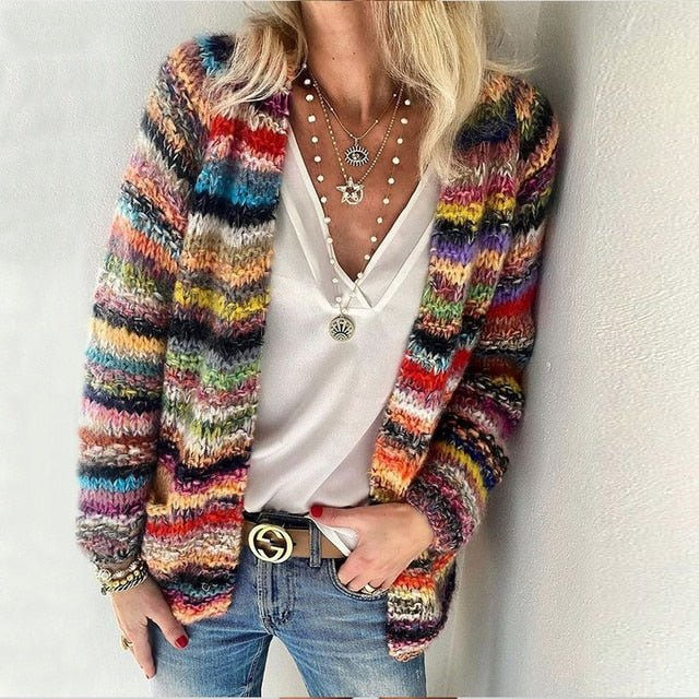 Laylan™ | Cardigan Coloré et Confortable en Coton
