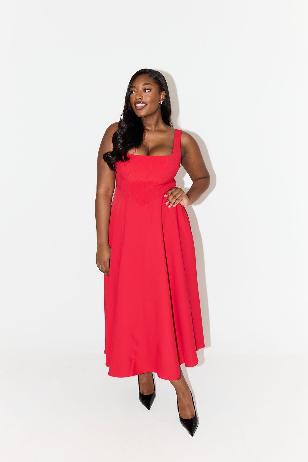 Luna™ | Robe Midi Élégante