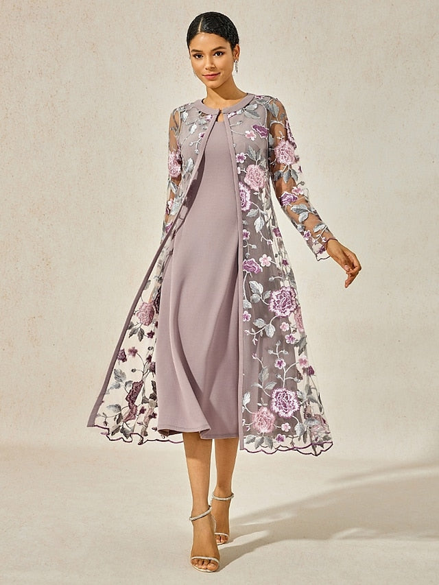 Leste™ | Robe Cocktail Élégante à Longueur Thé